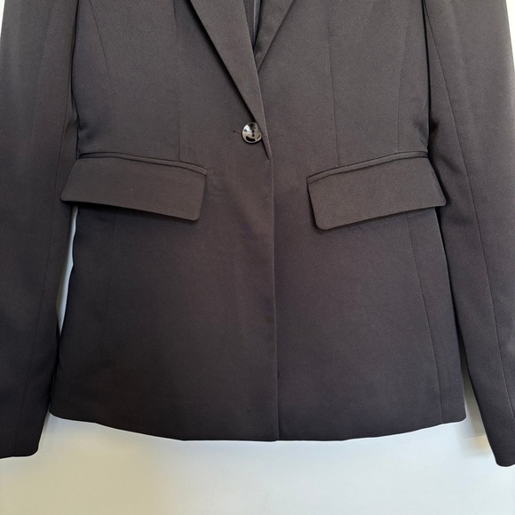 Urban Behavior Women's Size XS Blazer Black Office Chic Tailored Career Feminine - Picture 5 of 12
